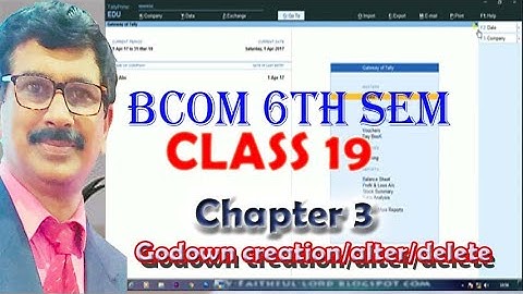 B.Com 3rd year 6th semester Computer Application In Business Class 19 #cab #CAIB #bcom #tally