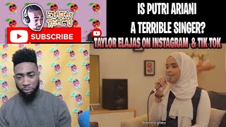 Is Putri Ariani a Terrible Singer? | PUTRI ARIANI | DWIKI DARMAWAN OVER THE RAINBOW | ELAJAS REACTS
