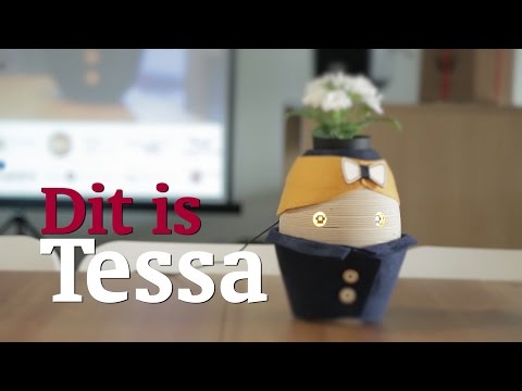 Dit is Tessa de sociale robot