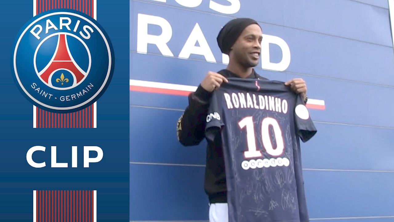 ronaldinho paris saint germain jersey