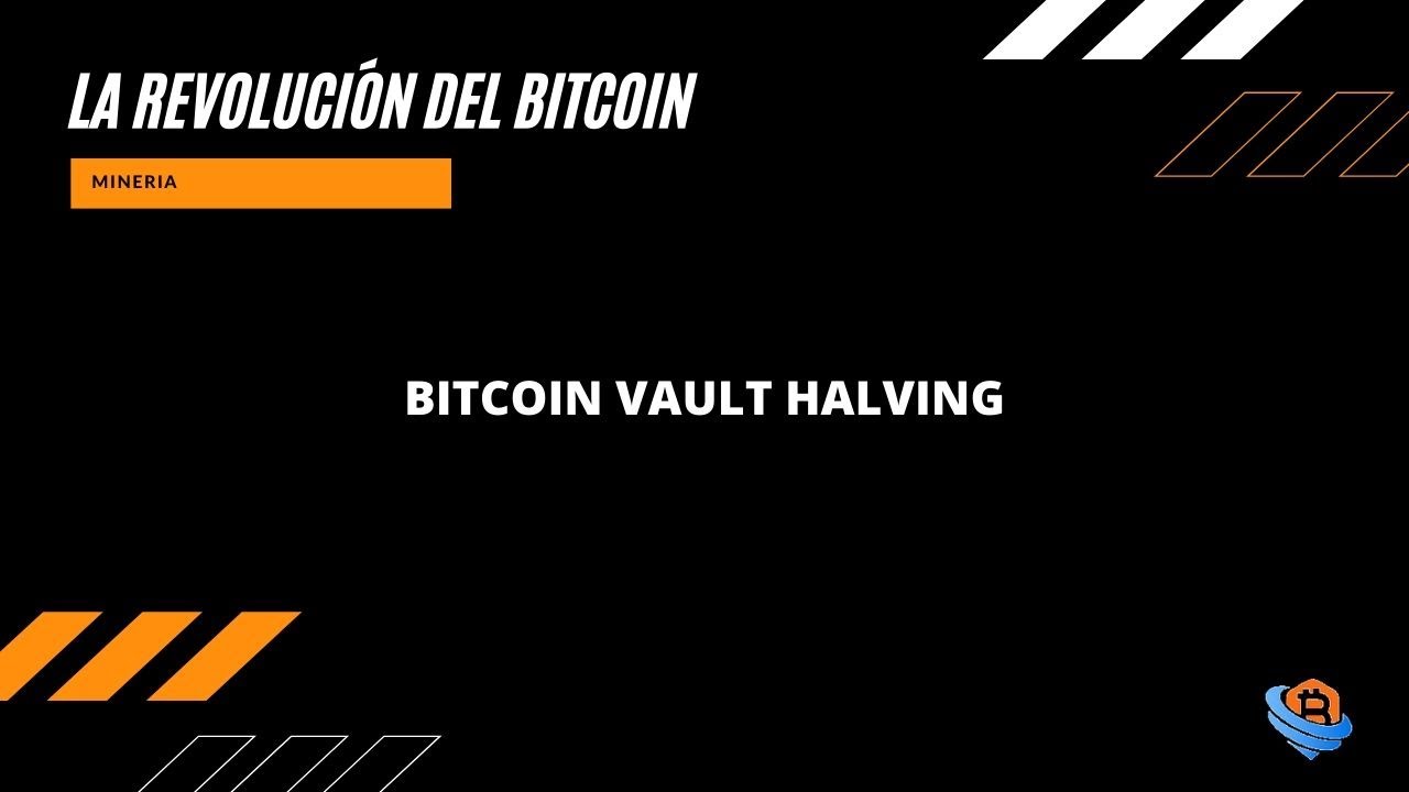 Bitcoin Vault Halving Youtube