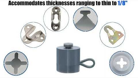 2022 Easily make picture keyhole slot markers, picture hanging tips