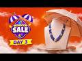 Live Jewellery Show | Monsoon Sale Day 3 | Silver Jewellery Wholesale | Pearls, Beads & 1 Gram Gold