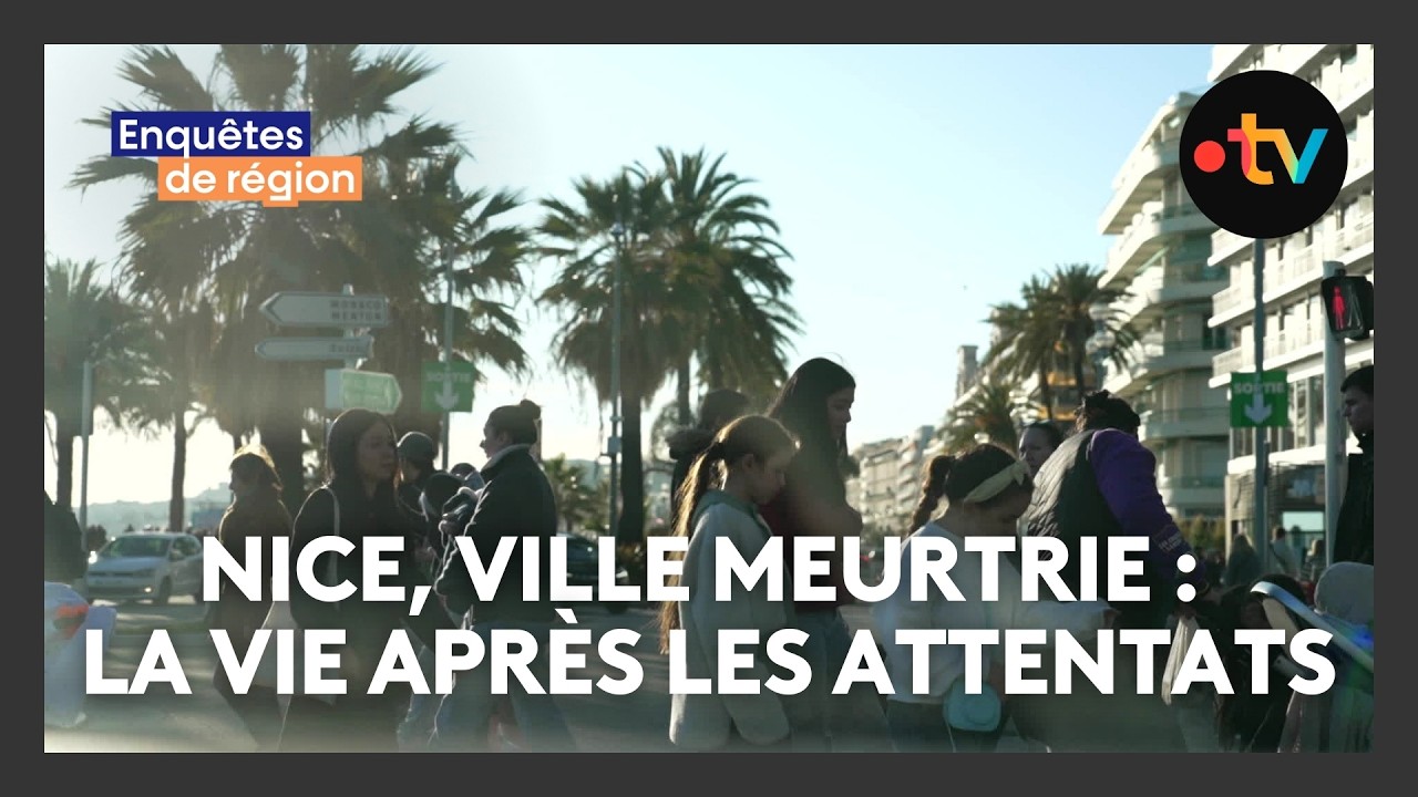 Nice, ville meurtrie : la vie après les trois attentats de 2015, 2016 et 2020