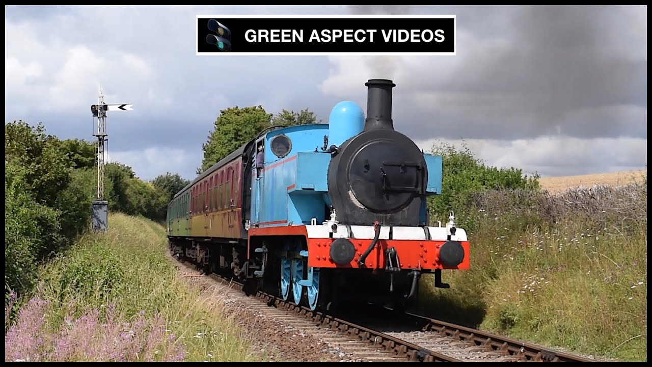 The Number One Engine tackles 'The Alps' - Mid Hants Railway - 02/08/20