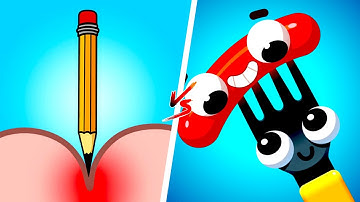 Tricky Brain Story vs Fork N Sausage 🧠🤯🌭😂🔥 Max Levels Gameplay Walkthrough (Android/iOS) GFF56