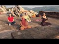 Sunset meditation at Vulture Peak in Rajgir | 11.06.2021