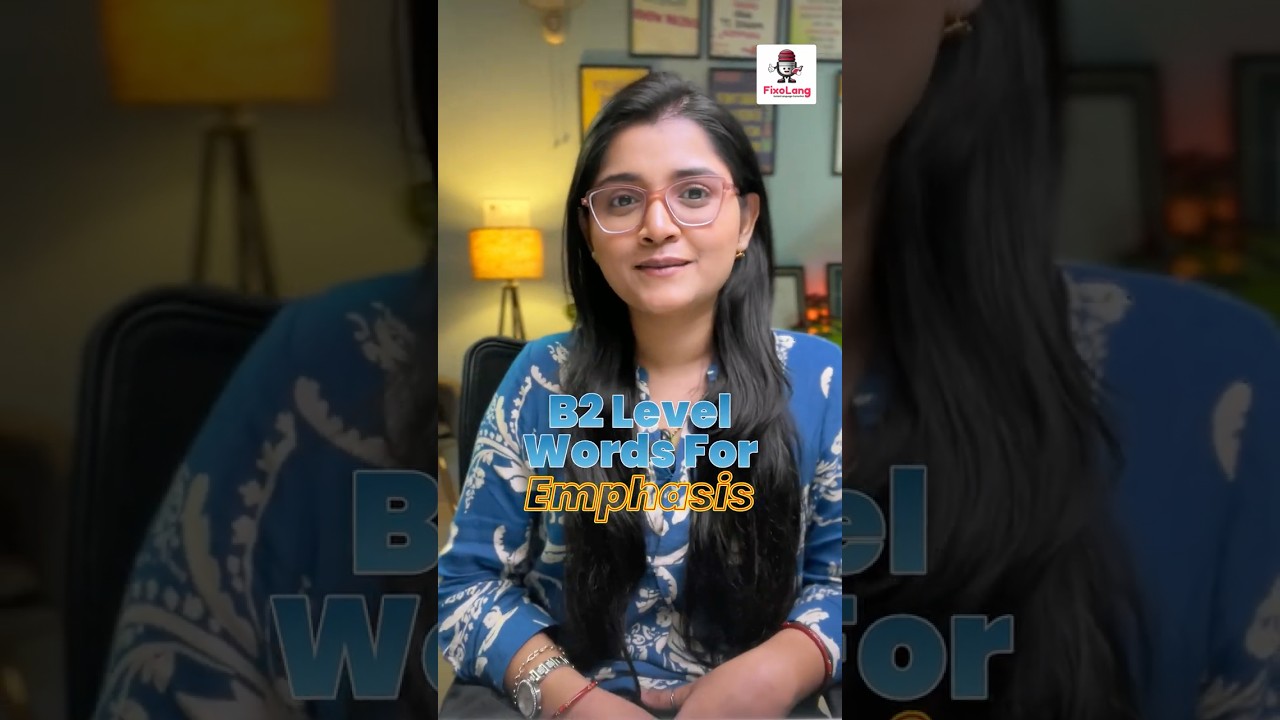 Make Your English Stronger! (6 Words for Emphasis) 💪 