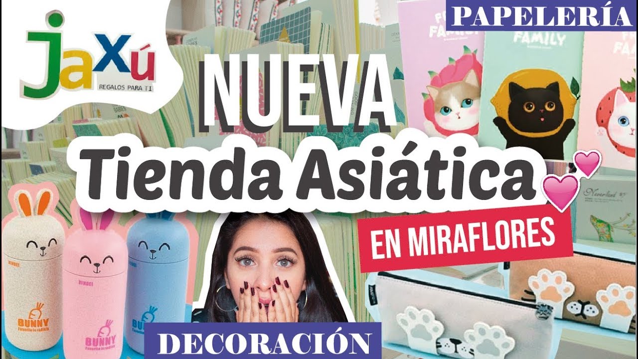 JAXÚ - NUEVA TIENDA ASIÁTICA EN MIRAFLORES ¡TOUR Y REACCIÓN! (PAPELERÍA Y DECO) ♥ Margot Valdez