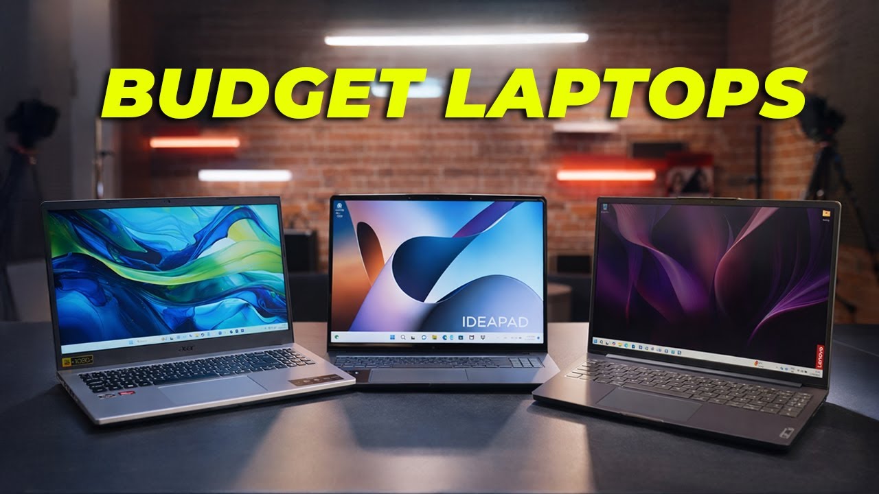 5 BEST Budget Laptops 2026 YouTube 
