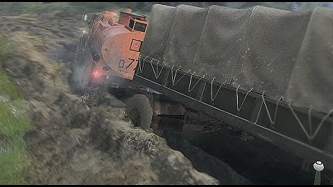 SpinTires Multiplayer || Volcano - E01 || Wrong Way Already?