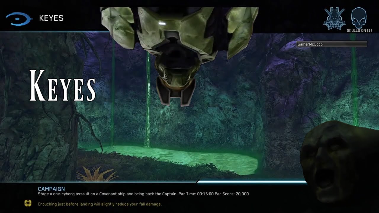 Halo MCC CE Anniversary: Keyes on Legendary No Deaths - YouTube