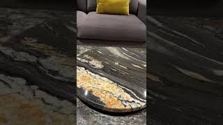 Nature’s Masterpiece, Hand-Finished for Your Space #NaturalStone #InteriorStyling #ModernLiving