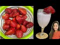 Strawberry milkshake recipe kj patel