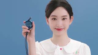 Baseus Bright Mirror Series  Retractable 3in1 Fast Charging Data Cable Typec To Mlc 100w