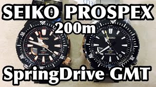 SEIKO TRANSOCEAN Spring Drive GMT SBDB017 SBDB018