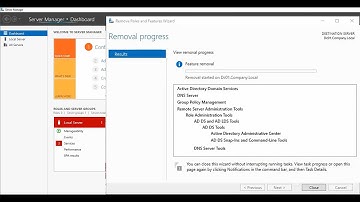 How To Demote Remove Active Directory Users And Computer Domain Controller Windows Server 2019