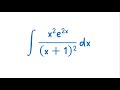 The integral of [x^2 e^(2x)]/(x + 1)^2 dx.