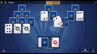 Microsoft Solitaire Collection - TriPeaks April 3 2017