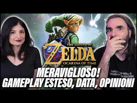ZELDA OCARINA OF TIME REMAKE: GAMEPLAY FINALLY REVEALED, DATE, EVERYTHING! | WONDERFUL! Reaction,...