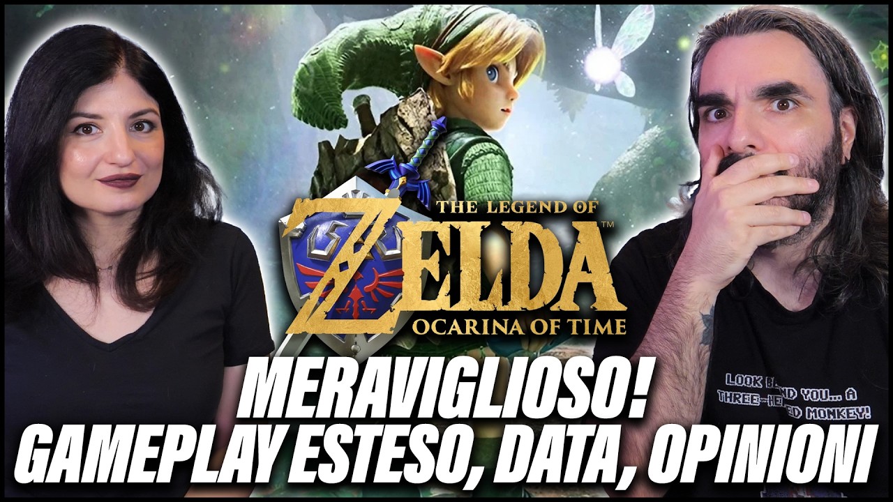 ZELDA OCARINA OF TIME REMAKE FINALMENTE IL GAMEPLAY, DATA, TUTTO! | MERAVIGLIOSO! Reaction, analisi