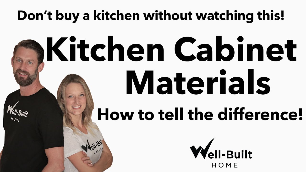 How To Tell If Cabinets Are Real Wood
