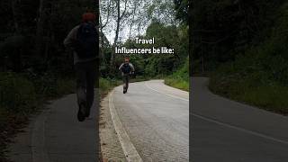 solo travel influencers be like
