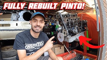 I REBUILD MY FORD PINTO 2.1 ENGINE! & ADJUST CAM TIMING