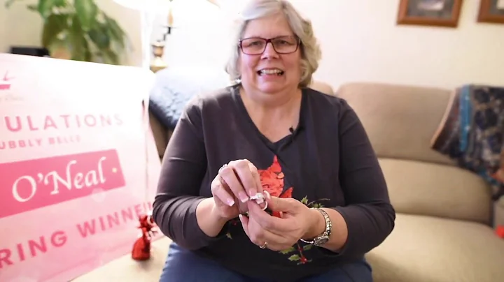 Bubbly Belle's $10,000 Ring Winner, Janie O'Neal