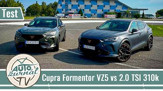 Cupra Formentor VZ5 vs 2.0 TSI 310k 4K: Viac koní verzus nižšia hmotnosť a rýchlejší plyn