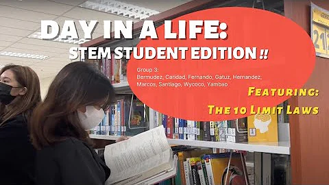 A Day in a Life of STEM Students: The 10 Limit Laws 🎒📚