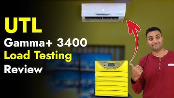UTL Gamma Plus 3400 Load Testing Review Best Solar Inverter For Home