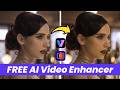Free Video Enhancer 2026 | How to Upscale Video Quality (FREE & Easy Way）