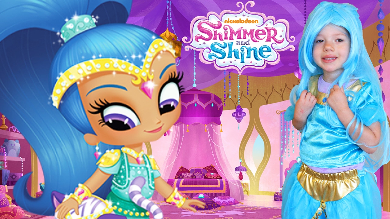 Shimmer and Shine Costume, Shimmer and Shine, Dress Up, Costume, Disn...