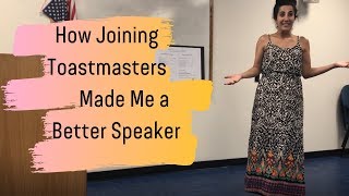 Practice Makes Progress (Why I Joined Toastmasters and How It's Helping)