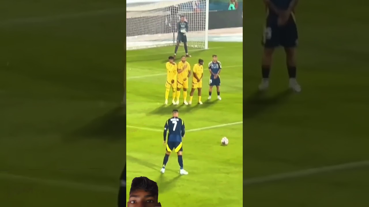 Ronaldo free kick short ⚽⚽⚽⚽⚽ 