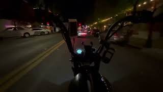 Modesto Ca night life. Riding downtown and other areas. 7/8/2024