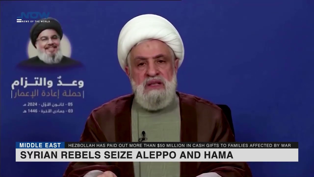 Syrian rebels seize Aleppo and Hama