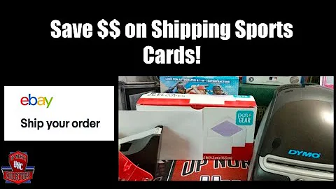 How to Ship Sports Cards with Tracking for Under $1 on eBay * eBay Standard Envelope Shipping PWE *
