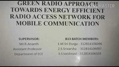 Green Radio Approach Towards Energy Efficient Radio Access Network For Mobile Communication.