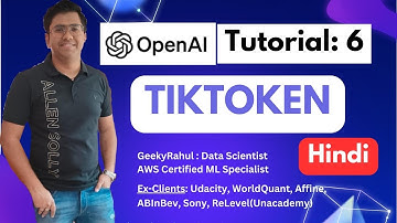 OpenAI Tutorial #6: Mastering Tiktoken for Tokenization