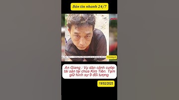 An Giang: Vụ dàn cảnh cướp tài sản tại chùa Kim Tiên, tam giữ hình sự 9 đối tượng. #tin