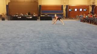 Lucas Lozano Level 4 floor routine 2017