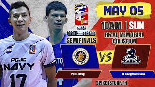 PGJC NAVY vs. D'NAVIGATORS - Full Match | Semifinals | 2024 Spikers' Turf Open Conference