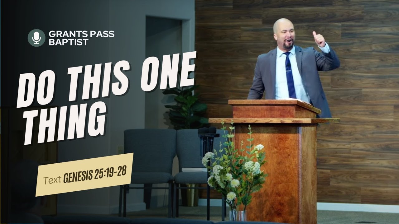When life throws you a curve ball — Genesis 25:19-28 — sermon video from Grants Pass Baptist Church