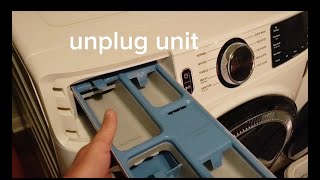 GE energy star 4.8 cu. ft. smart front load washer  repair