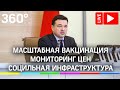 Масштабная вакцинация в Подмосковье/Мониторинг цен/Социальная инфраструктура. Прямая трансляция