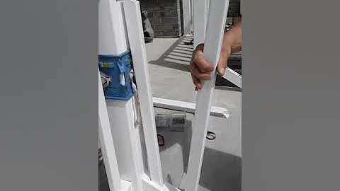 Installing Vinyl Railing on Concrete Pt:19