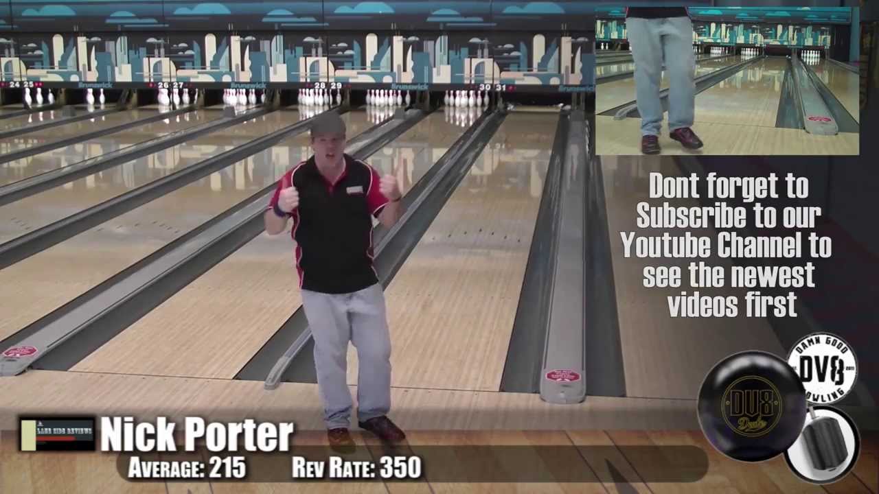 DV8 Bowling Dude Lane Side Reviews YouTube