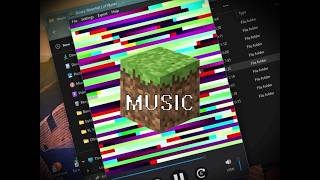 Turning C418's Music into Binary Waterfall